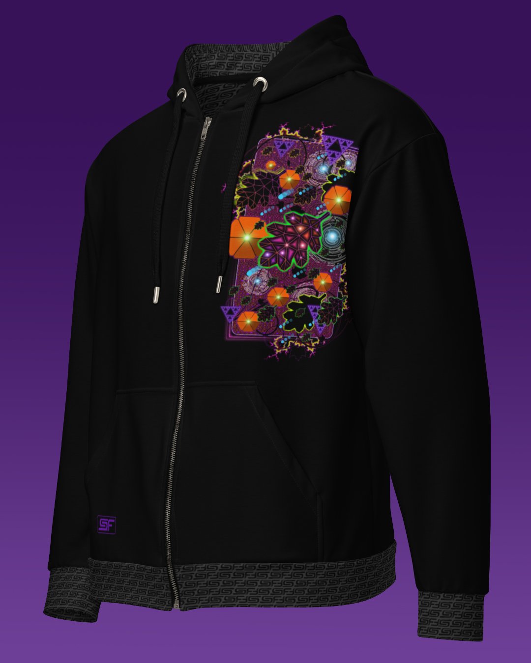Sublimation | UV/RGB Reactive Hoodie - Image 2