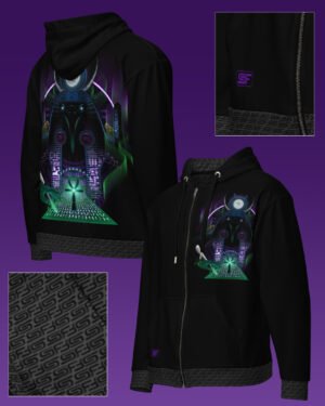 Thoth | UV/RGB Reactive Hoodie