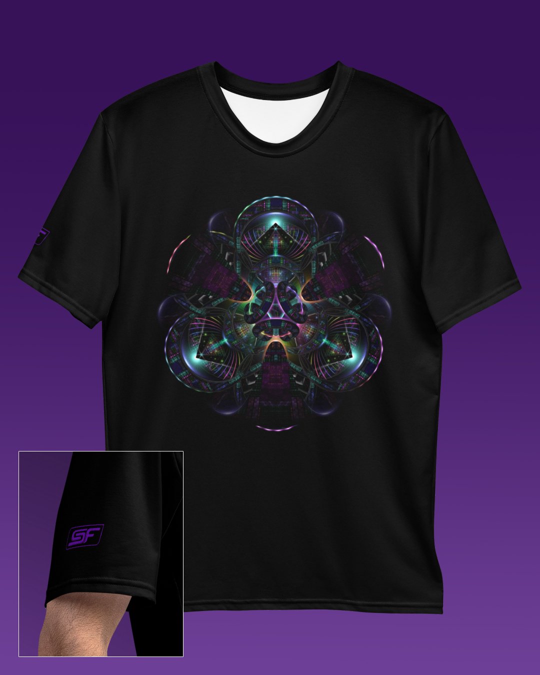 Cerebral Nexus | UV/RGB Reactive T-Shirt - Image 2