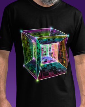 Tesseract | UV/RGB Reactive T-Shirt