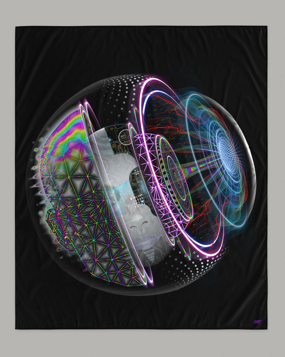Optech Analysis | UV/RGB Reactive Tapestry