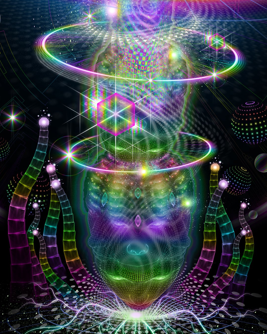 Entheopsybin | Archival Fine Art Print - Image 2